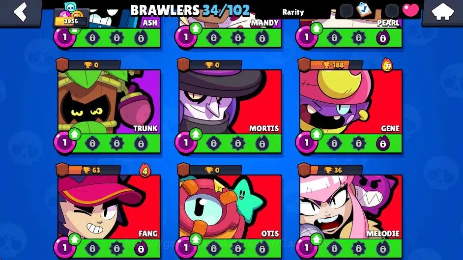 Brawl Stars Accounts 3956 Trophy|34 Brawlers 3 Max Lvl|3 Full Buffies ( image 7