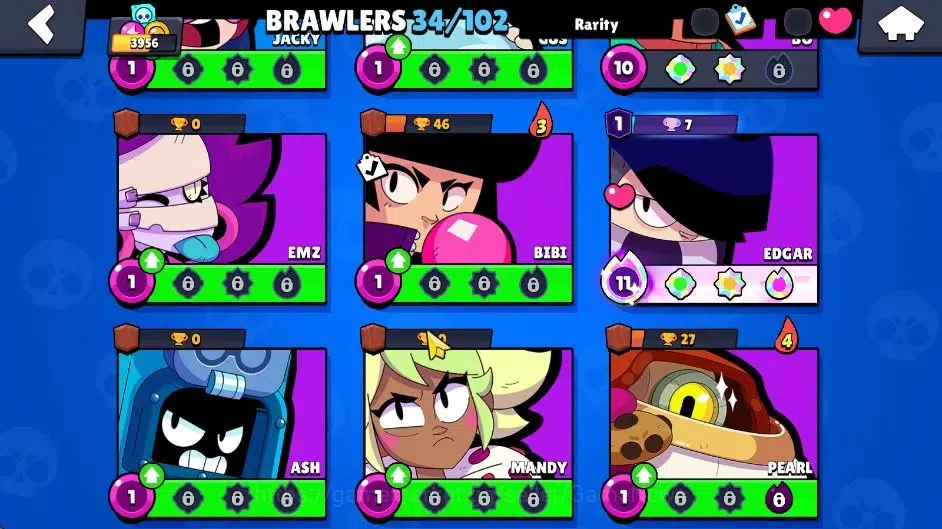 Brawl Stars Accounts 3956 Trophy|34 Brawlers 3 Max Lvl|3 Full Buffies ( image 8