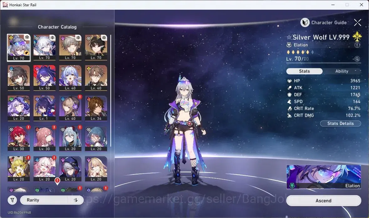 Honkai Star Rail Accounts ASIA | TL 53 | 8 LIMIT | SILVER WOLF | YAO GUANG | image 18