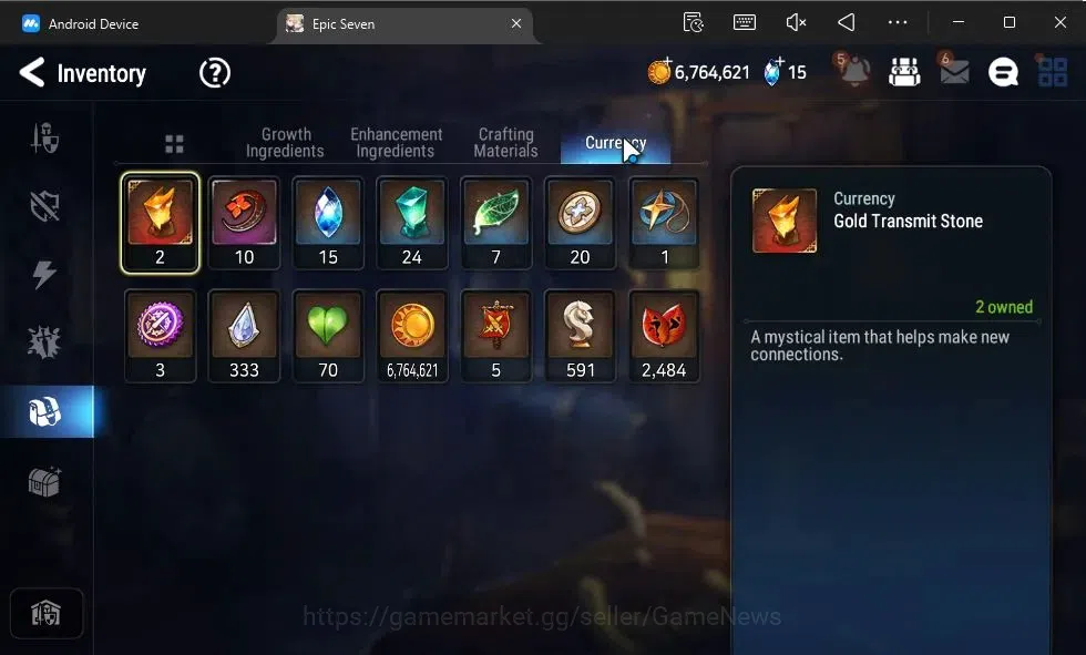 Epic Seven Accounts GLOBAL Unverif|New Era|2 ML(Rhianna and Luciella,S image 11