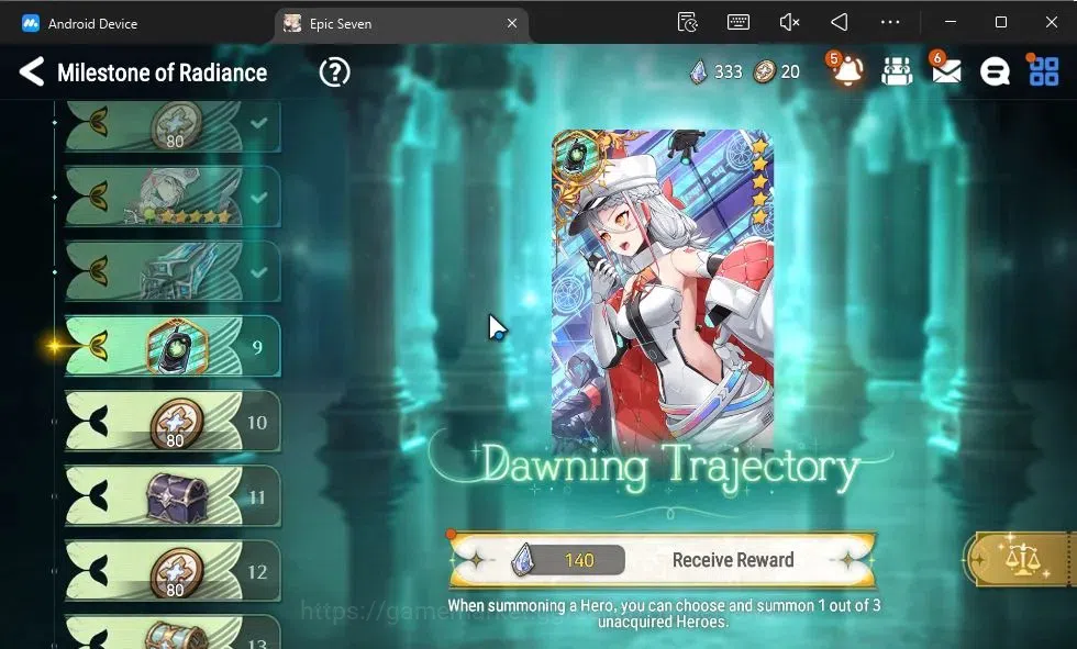 Epic Seven Accounts GLOBAL Unverif|New Era|2 ML(Rhianna and Luciella,S image 4