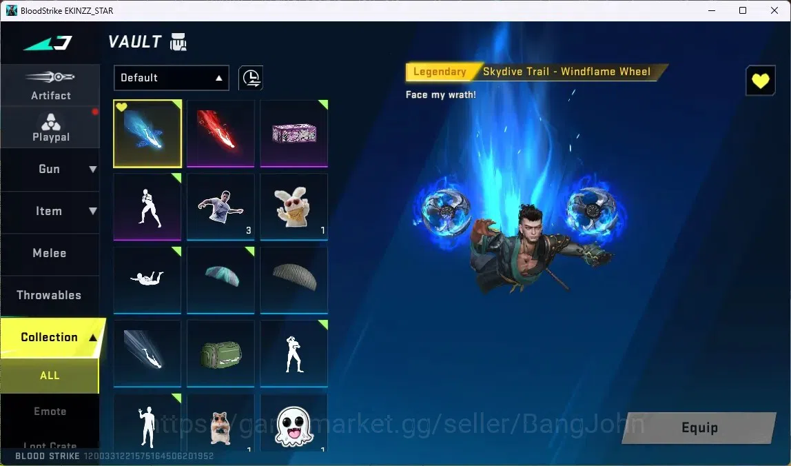 Blood Strike Accounts ASIA | ULTRA MELEE: Lightblade - Dark Force | 6 LE image 11