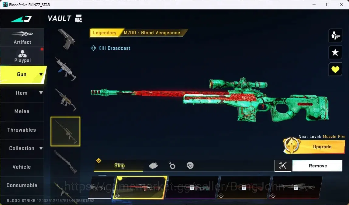 Blood Strike Accounts ASIA | ULTRA MELEE: Lightblade - Dark Force | 6 LE image 6
