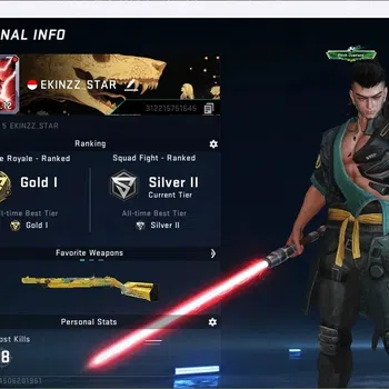 Blood Strike High-End ASIA | ULTRA MELEE: Lightblade - Dark Force | 6 LE image 1