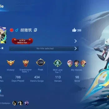 Honor of Kings Accounts Rare Skin Global|113H 98S|5 Legend:Allain,Li Xin,Yao,Dian Wei,Lam|Grandmaster Gan&Mo|Worldly