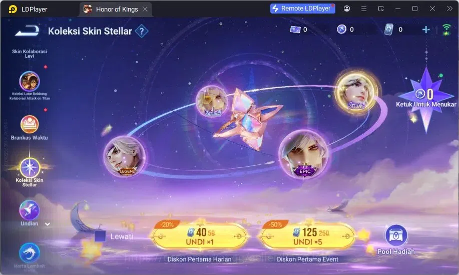 Honor of Kings Accounts Global | 7H 1S | 1 Heino Skins (1 Rare) | TakeMail image 8