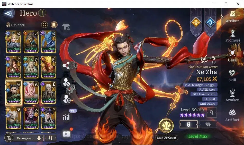 Watcher of Realms Accounts GLOBAL 60x|Lv 84|5,9M PWR|1,2K Gems|6 Lord[IngridA image 11