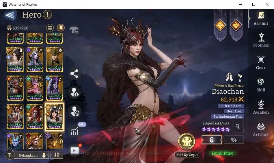 Watcher of Realms Accounts GLOBAL 60x|Lv 84|5,9M PWR|1,2K Gems|6 Lord[IngridA image 13
