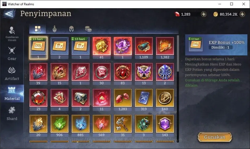 Watcher of Realms Accounts GLOBAL 60x|Lv 84|5,9M PWR|1,2K Gems|6 Lord[IngridA image 17