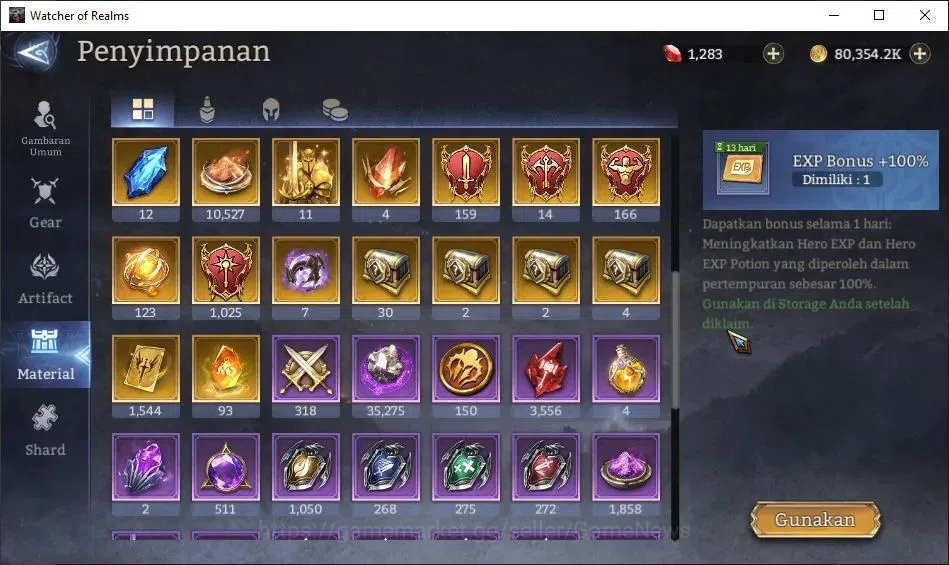 Watcher of Realms Accounts GLOBAL 60x|Lv 84|5,9M PWR|1,2K Gems|6 Lord[IngridA image 18