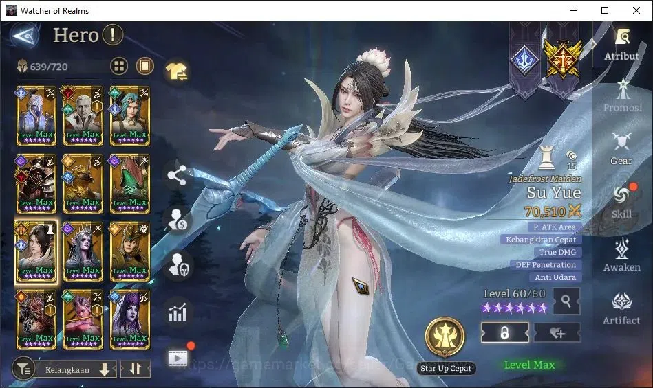 Watcher of Realms Accounts GLOBAL 60x|Lv 84|5,9M PWR|1,2K Gems|6 Lord[IngridA image 8