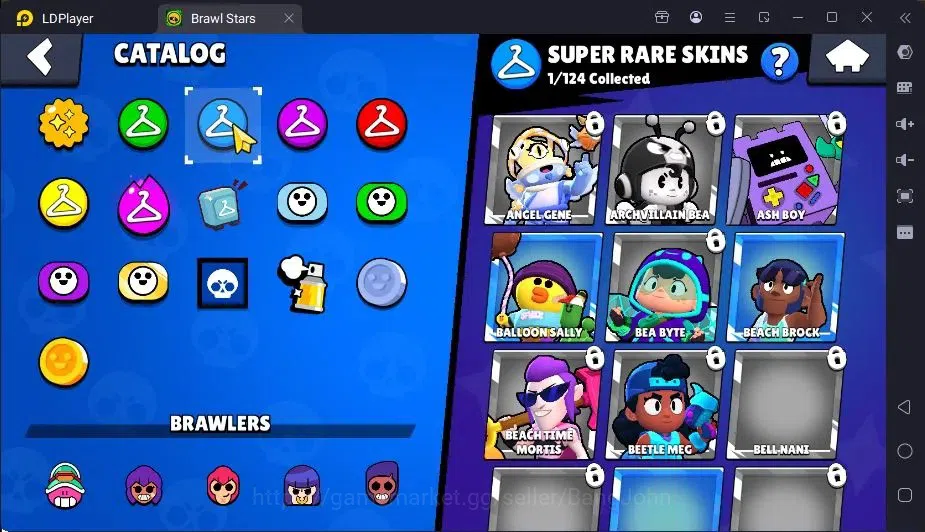 Brawl Stars Accounts Global | 2705 Thropy|29 Brawler|1 Max Hypercharge|2 Mythic,3 Epic Skin|5376 Bling|73 Gems | ProtectOff 11