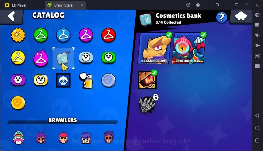Brawl Stars Accounts Global | 2705 Thropy|29 Brawler|1 Max Hypercharge|2 Mythic,3 Epic Skin|5376 Bling|73 Gems | ProtectOff 17