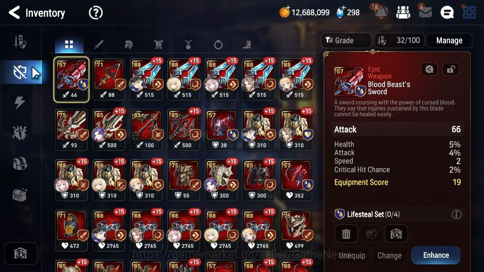 Epic Seven Accounts GLOBAL Unverif|New Era|3 ML(Solitaria otS,BW Iseri image 12