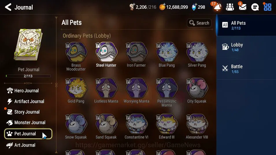 Epic Seven Accounts GLOBAL Unverif|New Era|3 ML(Solitaria otS,BW Iseri image 3