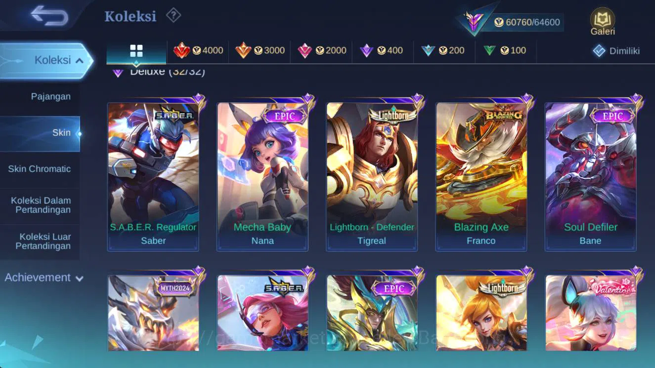 Mobile Legends: Bang Bang Accounts Hero 121 | Skin 276 | Annual Angela | Mworld Wanwa image 5