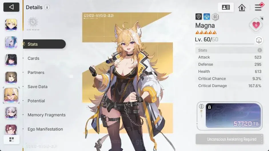 Chaos Zero Nightmare Accounts Asia | LV54 | Heidemarie ME3 | Rita ME3 | Magna ME image 14