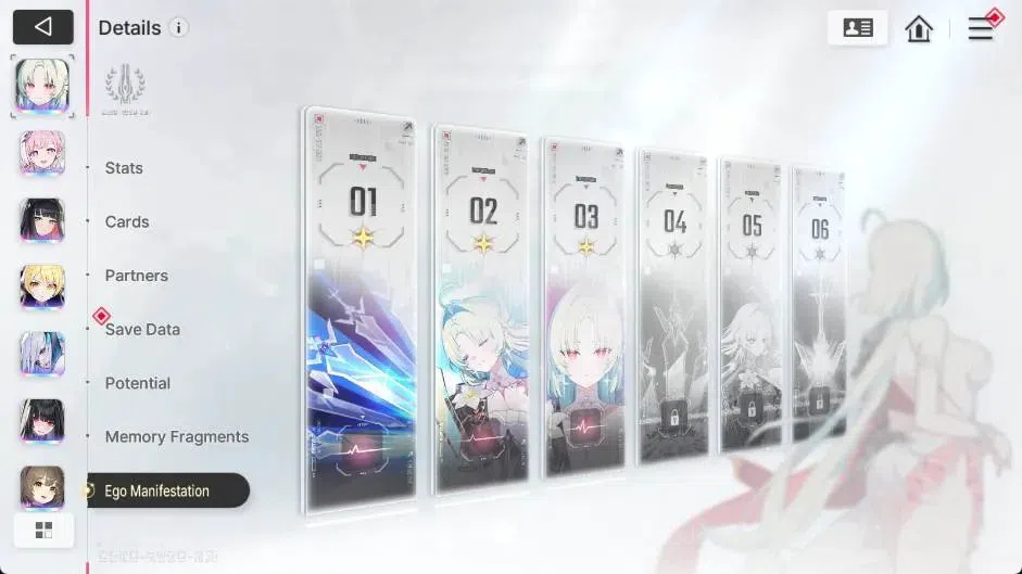 Chaos Zero Nightmare Accounts Asia | LV54 | Heidemarie ME3 | Rita ME3 | Magna ME image 17