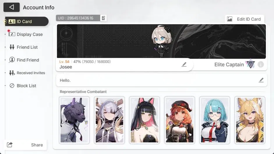 Chaos Zero Nightmare Accounts Asia | LV54 | Heidemarie ME3 | Rita ME3 | Magna ME image 20