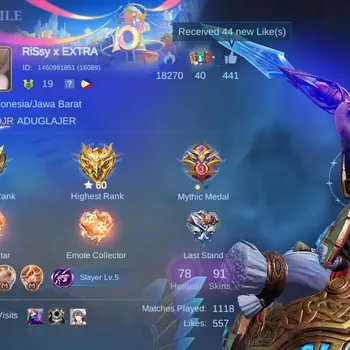 Mobile Legends: Bang Bang Accounts Others Hero78|Skin91|KoF Karina|Luckybox Franco,Roger|Sanrio Floryn|Lightborn
