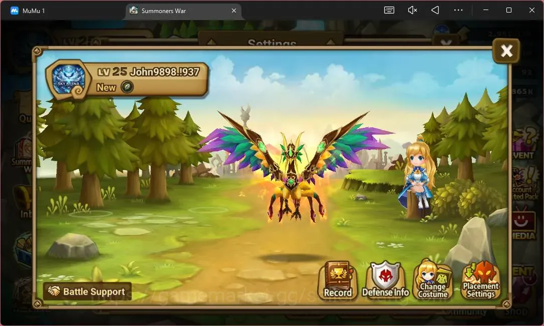 Summoners War: Sky Arena Accounts Starter GLOBAL | NB 5 TESHAR,Starter Gacha 115 12Y+160 11Y Scrool, 3 Legendary All 1
