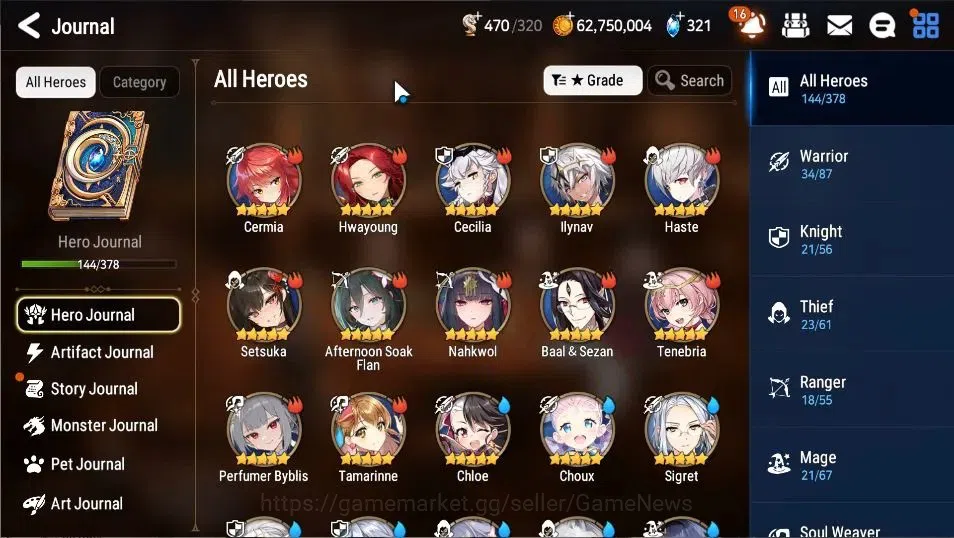 Epic Seven Accounts GLOBAL UNVERIF|New Era|15 ML(LOTScales,BArunka,NM  image 5