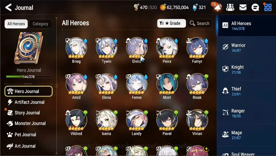 Epic Seven Accounts GLOBAL UNVERIF|New Era|15 ML(LOTScales,BArunka,NM  image 6