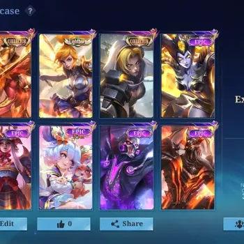 Mobile Legends: Bang Bang Accounts Collector Global|101H|133S|Expert|Collector Pharsa|Collector Natalia|Lightborn Fanny|Epic
