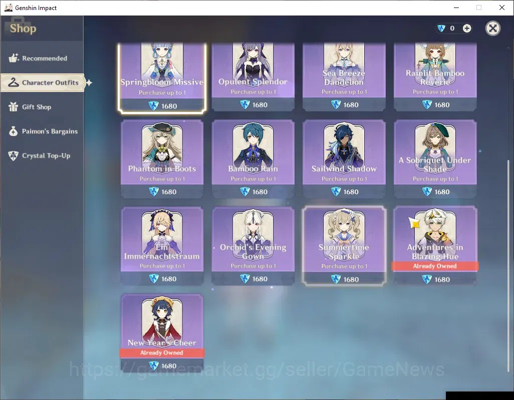 Genshin Impact Accounts ASIA|AR 57|PremTeam Arlecchino|10 Limited +5 (*5We image 13