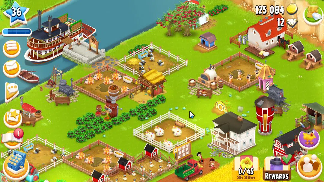 Hay Day Accounts Level 35 | Barn Storage 1350 + Silo Storage 500| 111k Coins, 10 Dm |CN ON|Log Supercell ID|Take Email|Check 1