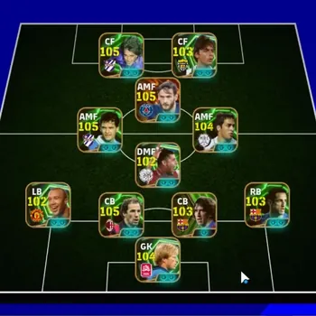 eFootball Accounts Legends & Iconic Players Android|Big Time K.Kvaratskhelia '25|23 Epic Franco Baresi,Raul,Xabi