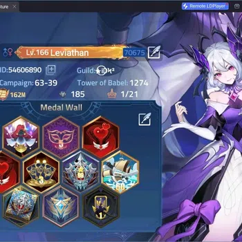 Mobile Legends: Adventure Accounts Global|LV 166|162M Power|Camp 63-39|VIP 9|Hero 209|27 Awaken|10 UR|101 SSR|5 Epic