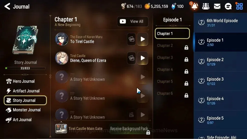 Epic Seven Accounts GLOBAL UnVerif|New Era|2 ML(Rhiana&Lucie,NC Landy) image 10