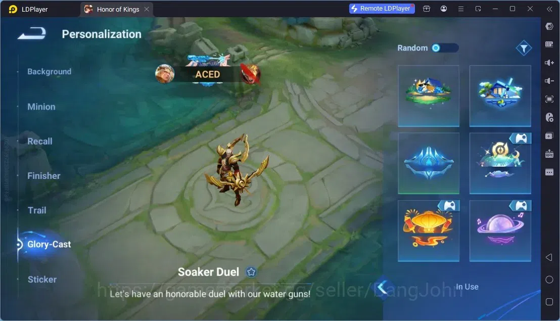 Honor of Kings Accounts Global |111H 86S|Limited Kaizer,Saint Seiya Dharma image 11