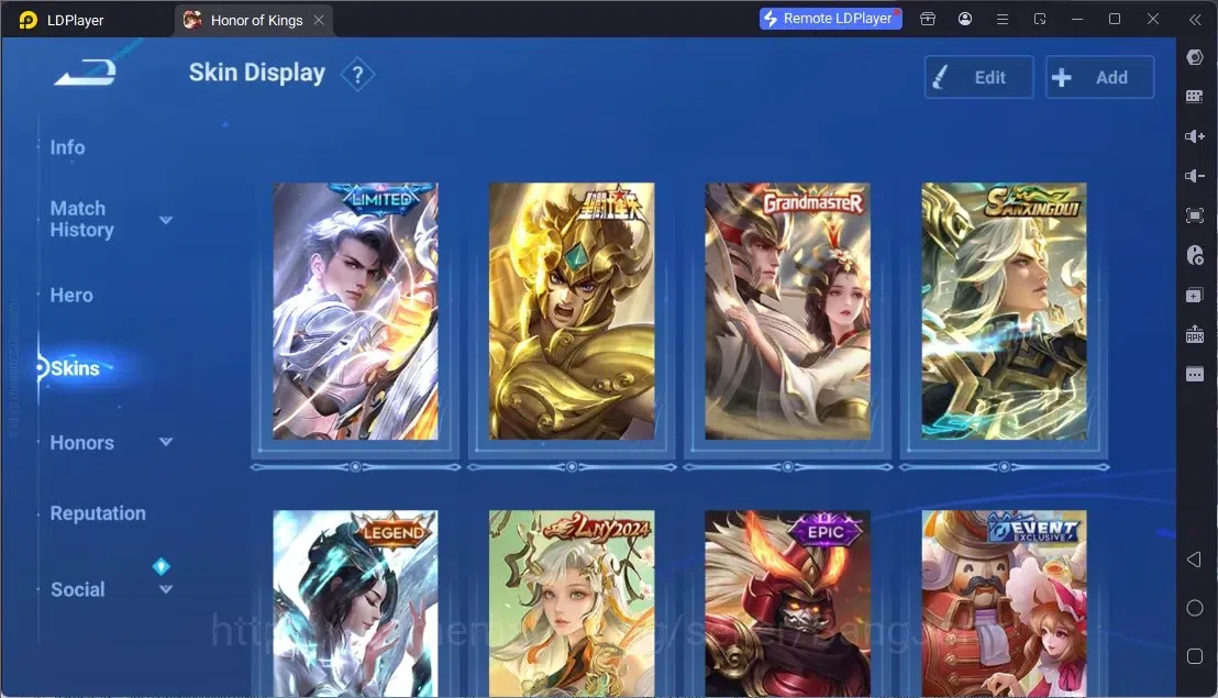 Honor of Kings Accounts Global |111H 86S|Limited Kaizer,Saint Seiya Dharma image 3