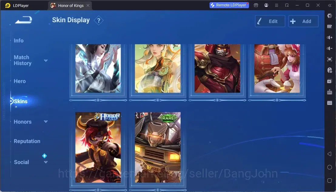 Honor of Kings Accounts Global |111H 86S|Limited Kaizer,Saint Seiya Dharma image 4