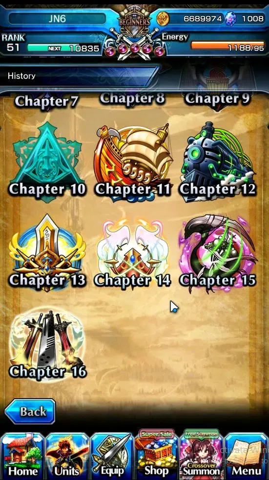 Grand Summoners Accounts Global|Rank 51|9 Ascend|[WH Fen,S Miyu,S Sakura,S  image 8