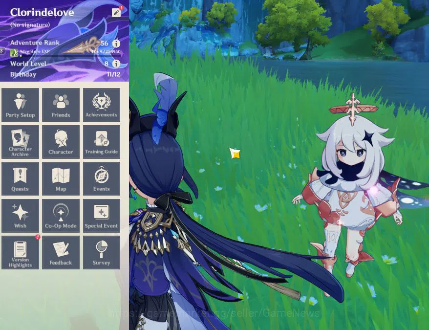 Genshin Impact Mid Game ASIA|AR56|5Limited +3(*5Weapon)|Columbina,Clorinde image 1