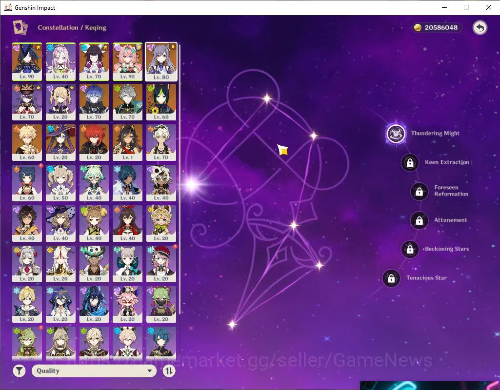 Genshin Impact Accounts Mid Game ASIA|AR56|5Limited 4