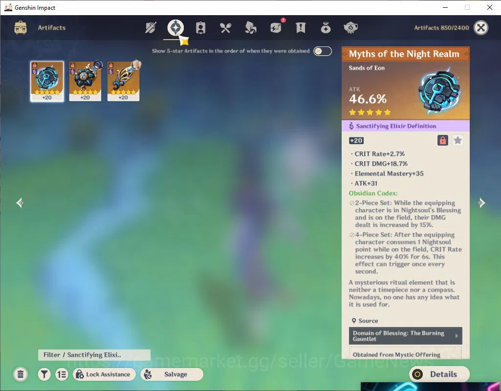 Genshin Impact Accounts Mid Game ASIA|AR56|5Limited 7