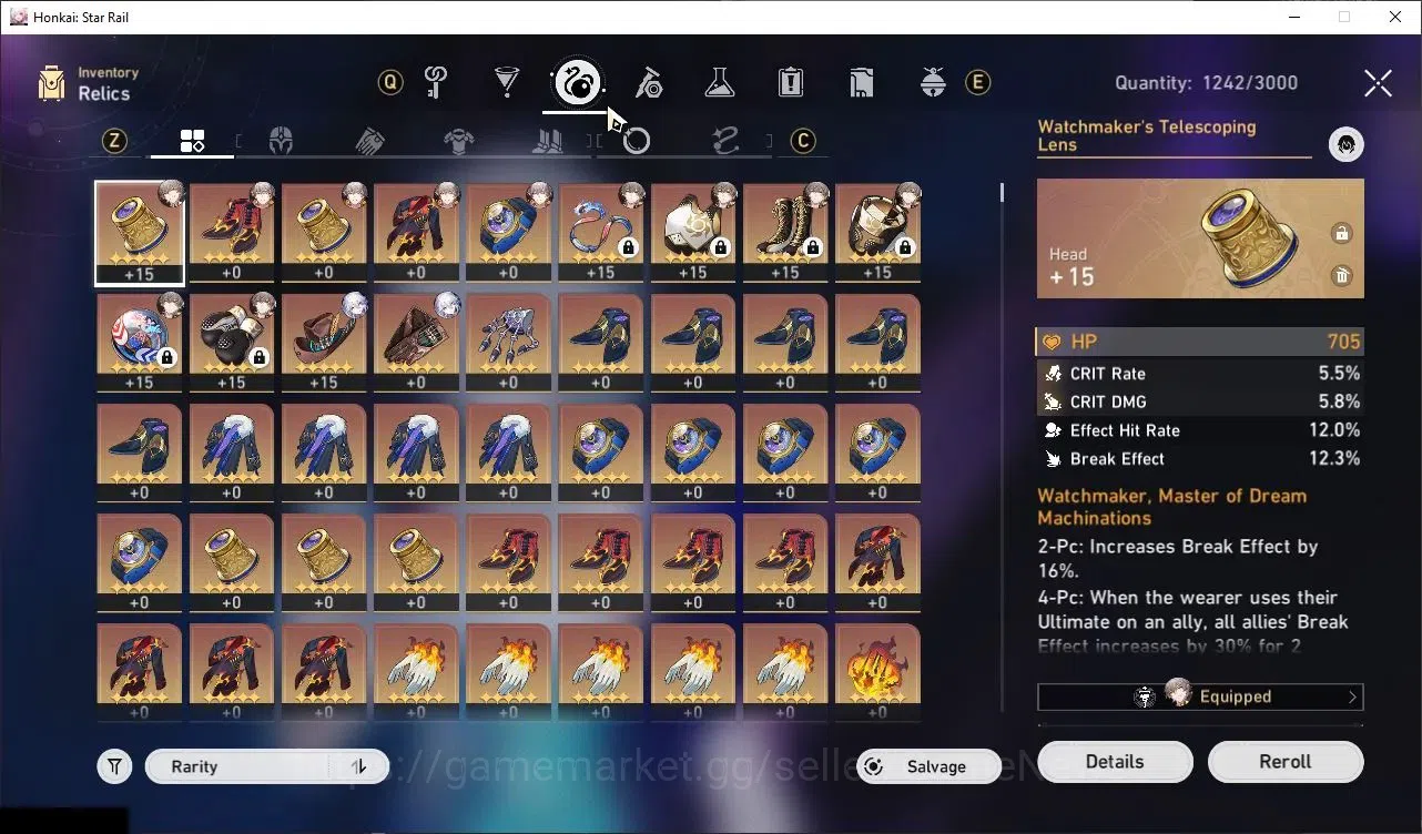 Honkai Star Rail Accounts ASIA|TL 50|Ready Gacha|35,715 Stellar Jade,19 Spec image 7