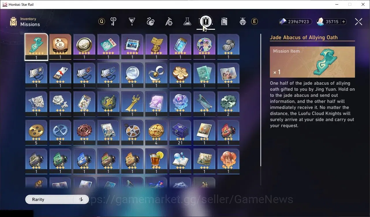 Honkai Star Rail Accounts ASIA|TL 50|Ready Gacha|35,715 Stellar Jade,19 Spec image 9