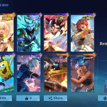 Mobile Legends: Bang Bang Accounts Collector Global|318S|Renowned|Prime Beatrix|Zodiac Selena|M5 Yu Zhong|M4 Beatrix|Collab
