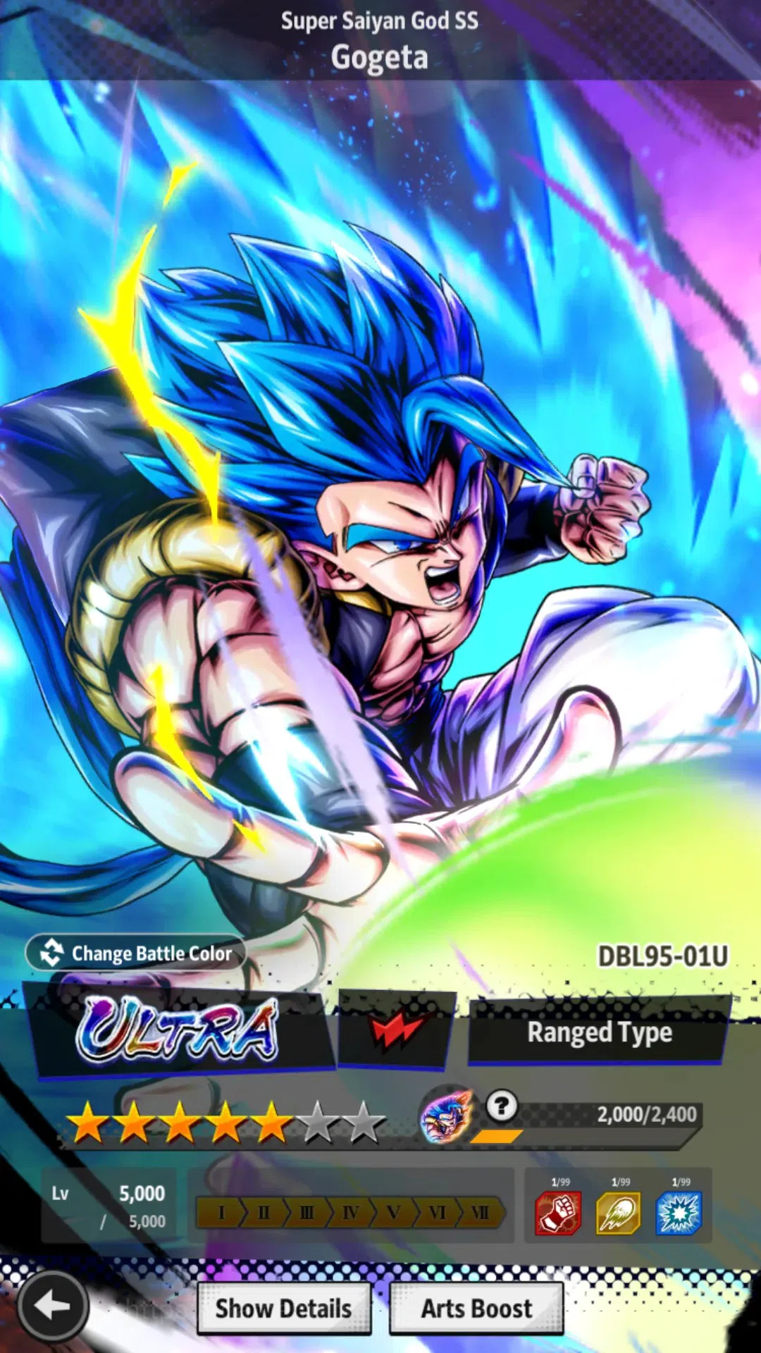 Dragon Ball Legends Accounts Global | Lvl 149|15.3M Total Power|1K CC|3 LR|2 UL image 10