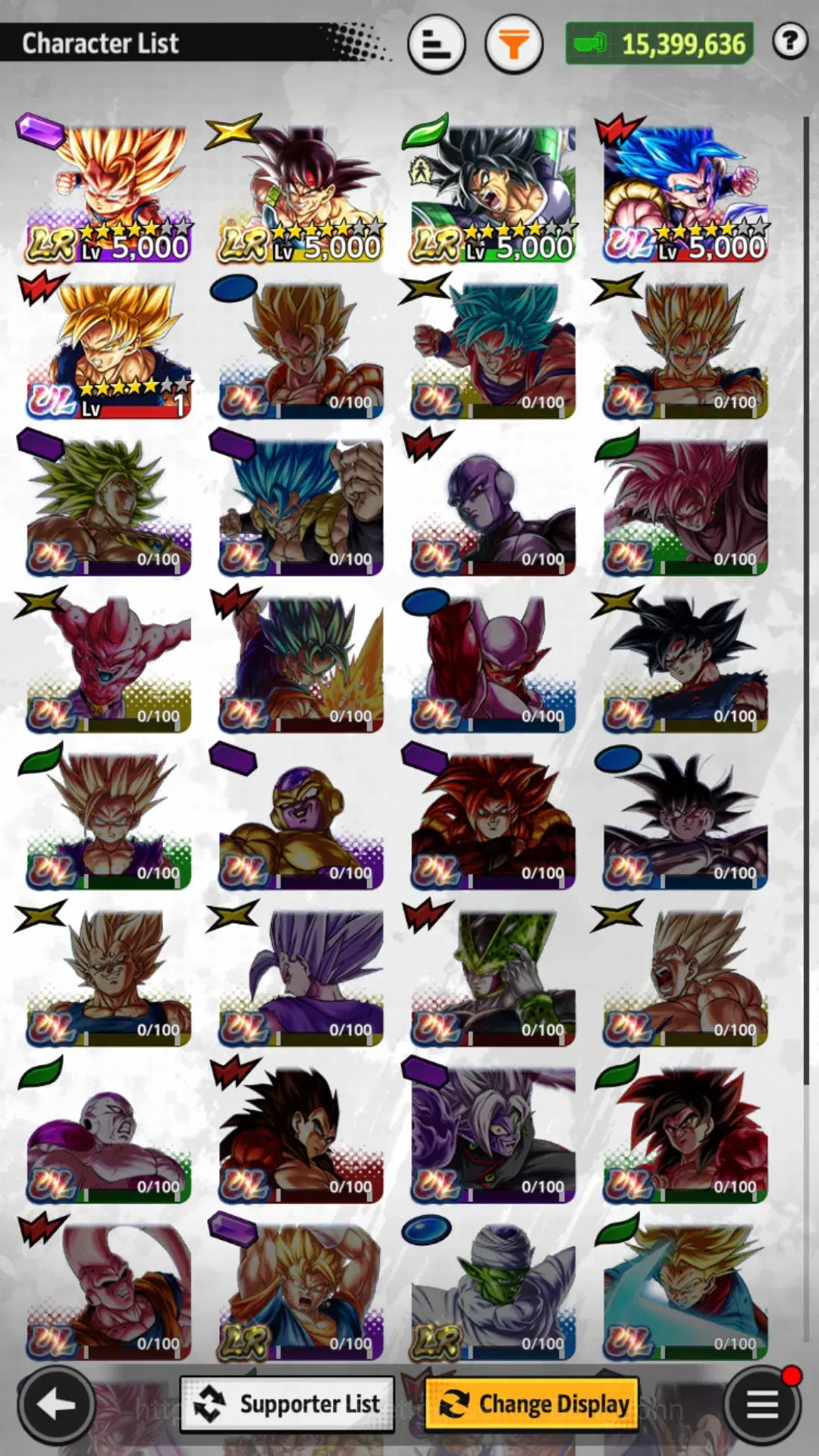 Dragon Ball Legends Accounts Global | Lvl 149|15.3M Total Power|1K CC|3 LR|2 UL image 14