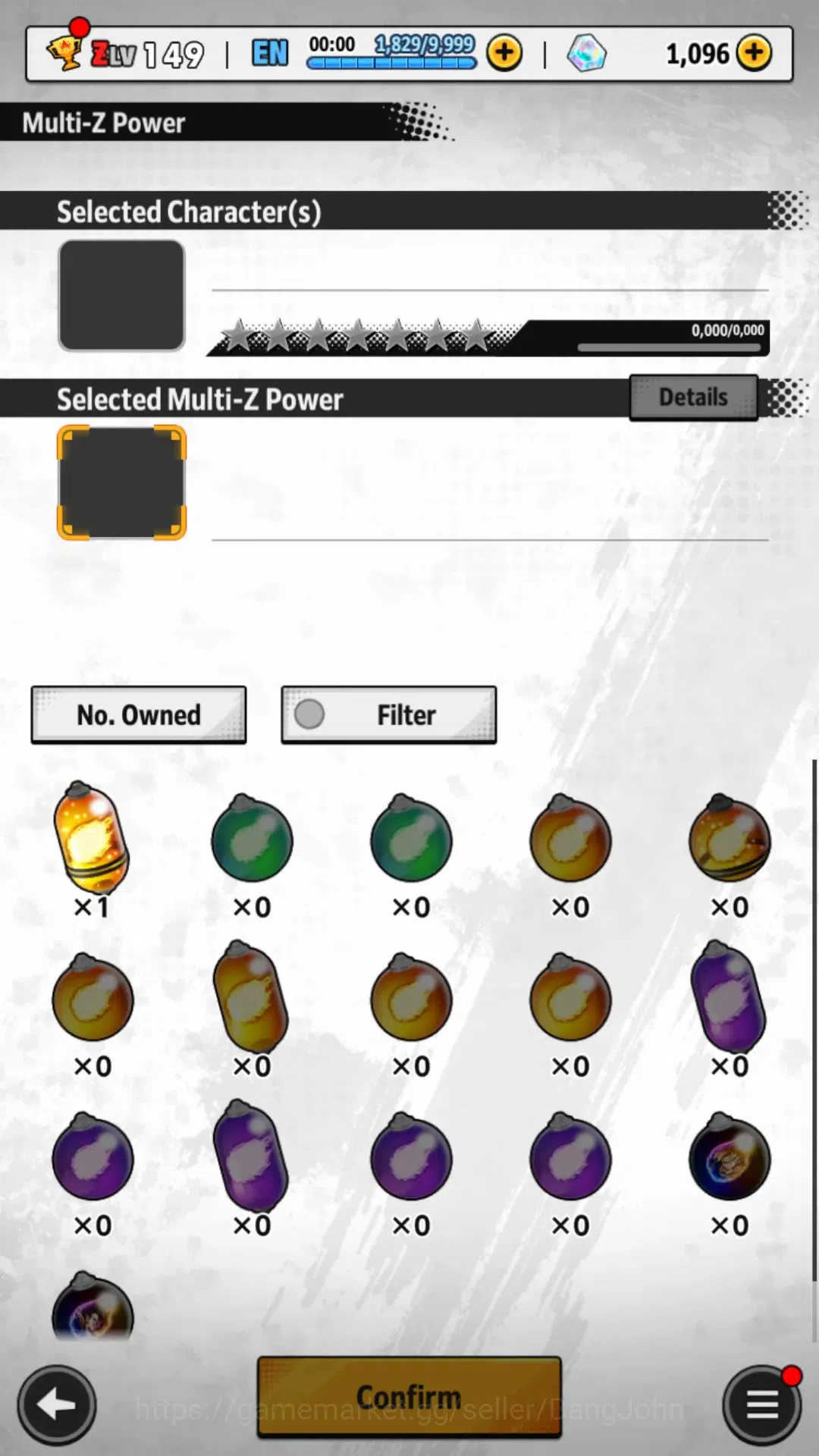 Dragon Ball Legends Accounts Global | Lvl 149|15.3M Total Power|1K CC|3 LR|2 UL image 8