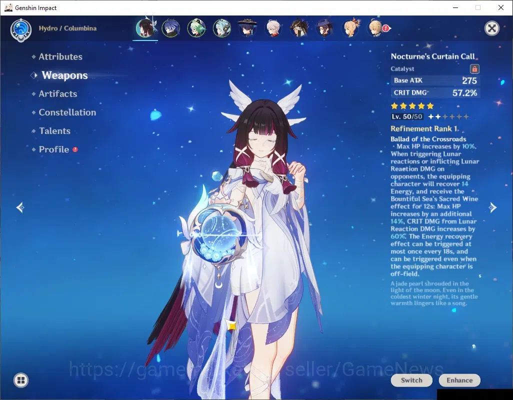 Genshin Impact Accounts ASIA | AR 55 | [PremTeam Flins + Sign] | 7 Limited image 4