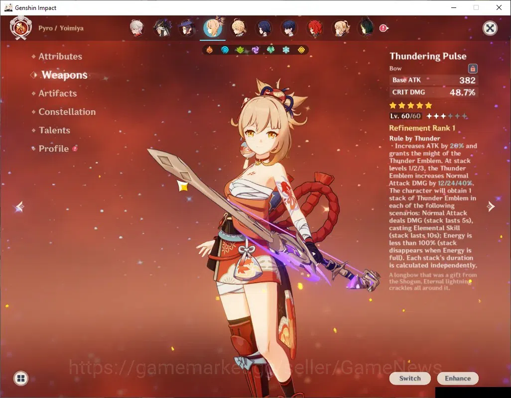 Genshin Impact Accounts ASIA | AR 55 | [PremTeam Flins + Sign] | 7 Limited image 6