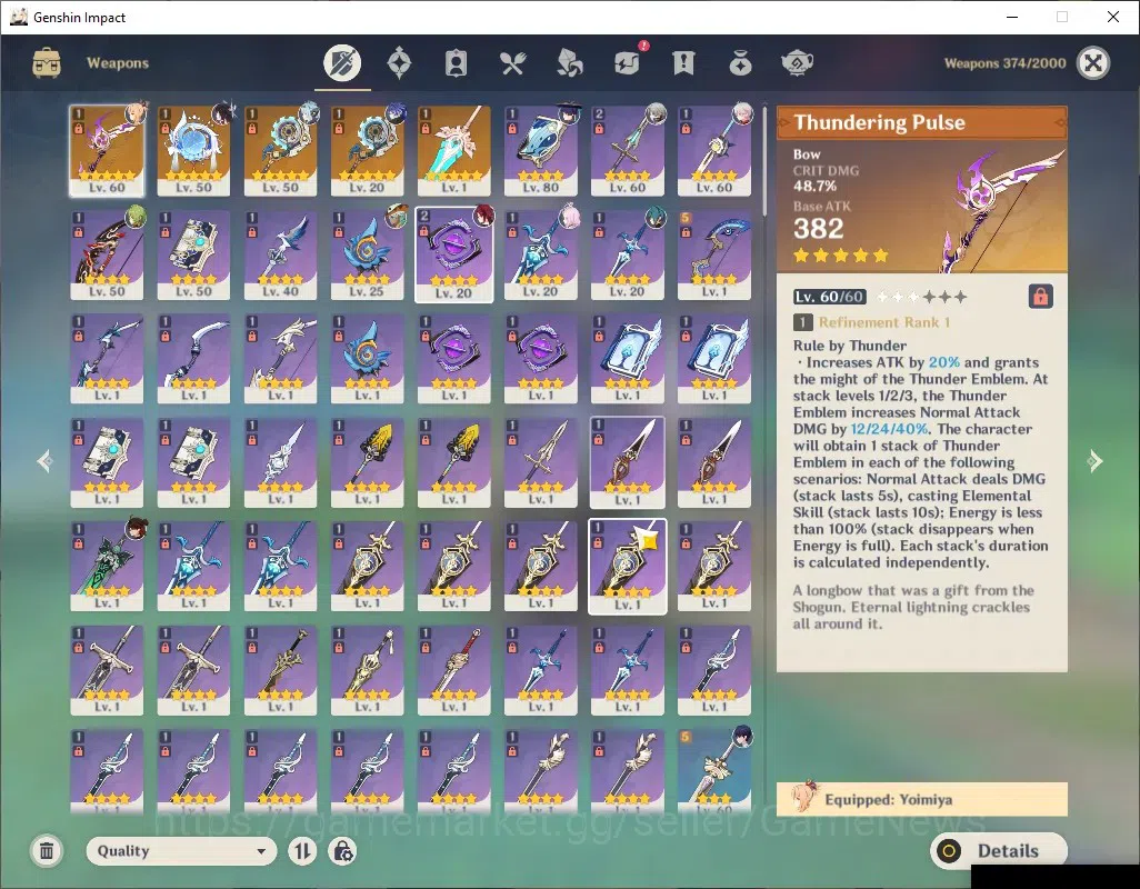 Genshin Impact Accounts ASIA | AR 55 | [PremTeam Flins + Sign] | 7 Limited image 7
