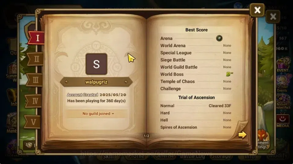 Summoners War: Sky Arena Accounts ASIA Lv 27|Starter|1 LD [Valantis]|3 Total NB5[Jos image 3